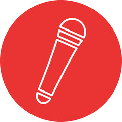 Microphone Icons set. Microphone sign, Mic, communications, radio, Podcast, microphone icon. Karaoke mic web and mobile app icons - Vector illustration symbol isolated on transparent background