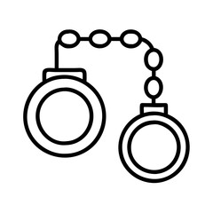 bail icon, bail line art - simple line art of bail, perfect for bail logos and icons