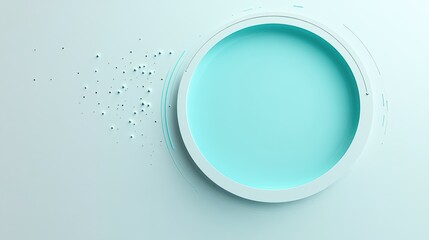 Abstract pastel circle background design