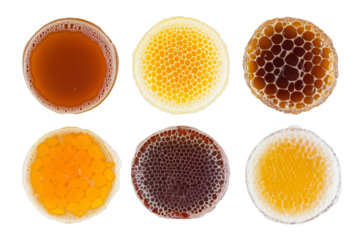 Different Drinks with Unique Patterns