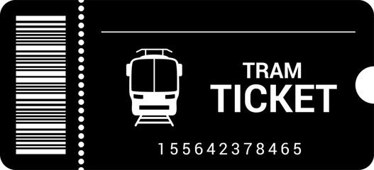 Bus travel ticket, autobus public transport pass icon set. Paper passenger seat card for trip. Journey coupon urban transportation. Transportation Ticket Icons Collection, Travel Ticket Vector Set © Volodymyr