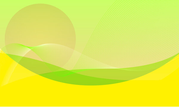 Backgroun Abstack Wave Illustration