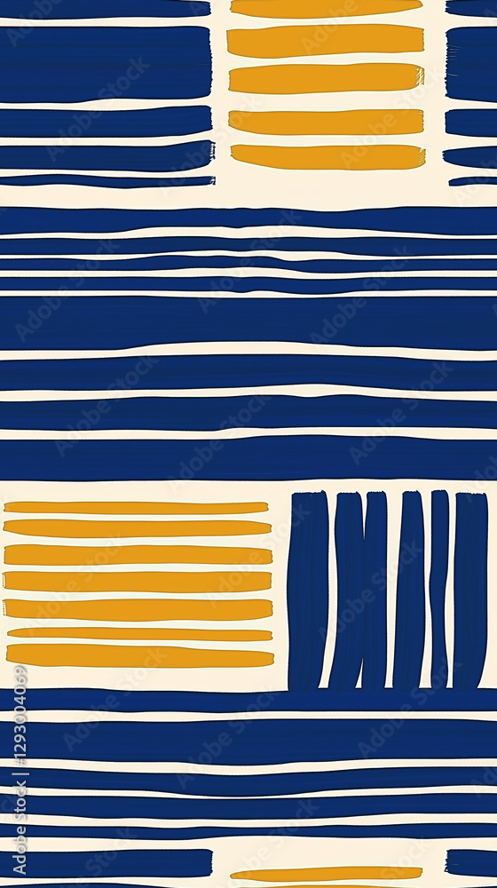 Poster geometric abstract: a mesmerizing and abstract geometric pattern, featuring contrasting blocks, stri