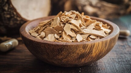 Sophora Flavescens Root Extract in Traditional Herbal Medicine