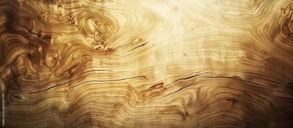 Poster maple hardwood texture in warm golden tones with intricate grain patterns creates a versatile backgr