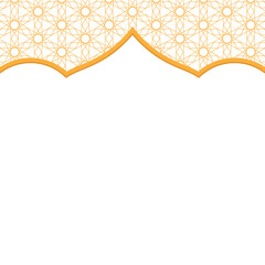 Islamic Header Decoration
