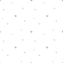 Blue drop, pearl, spot, dot watercolor pattern. Seamless dynamic print. Hand drawn geometric illustration on white background for textile design, fabric, packaging, clothes, wallpaper, print