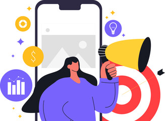 Digital Marketing Illustration