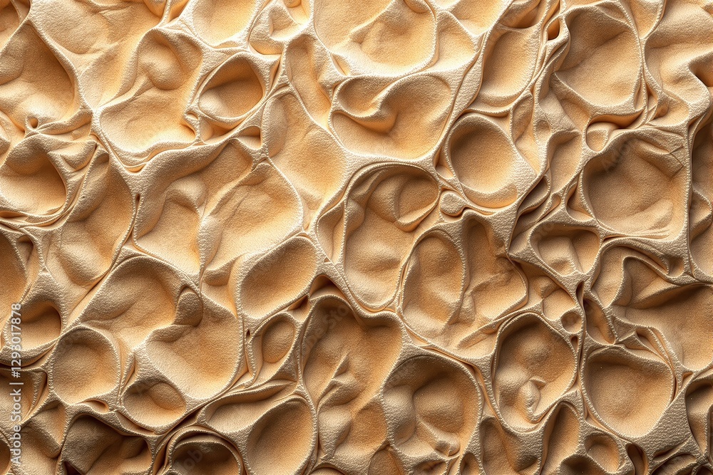 Poster abstract textured background with organic shapes.