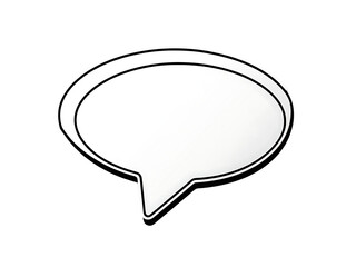 Creative speech bubble designs for digital communication online content graphic elements modern aesthetics