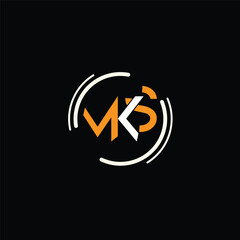 Letter MKS Logo Icon Vector Image Design 