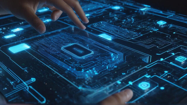 "Futuristic Technology Images: Cutting-Edge Visuals for Adobe Contributor"