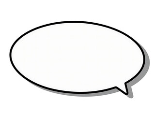 Creative speech bubble design digital art studio graphic content modern environment artistic perspective visual communication