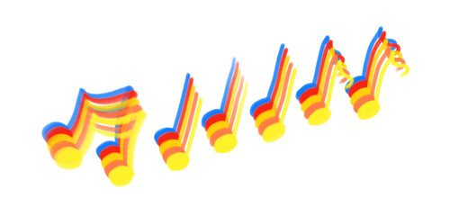 音符の手描きイラスト