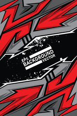 Racing style background image design