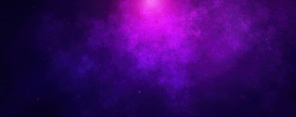 Obraz premium Dark purple grunge texture, spotlight illuminates center , purple, dirty