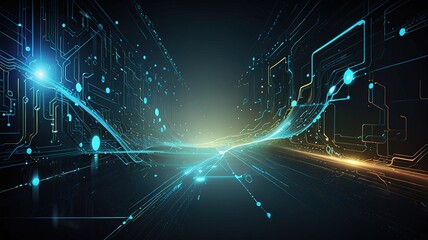 Creative inovative technology background