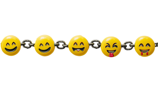 Emotive Chain on transparent background PNG.