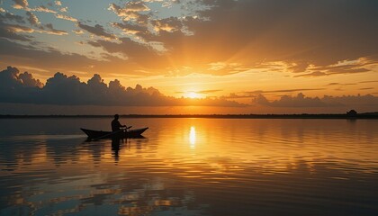 Obraz premium sunset on the beach