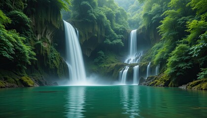 waterfall in the forest