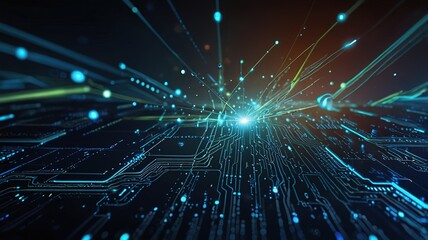 Creative inovative technology background