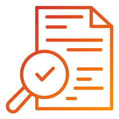 Vector Design Audit Icon Style