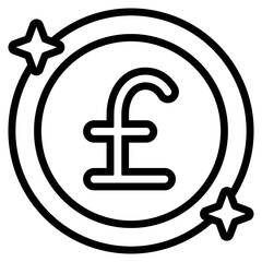 Pound  Icon 