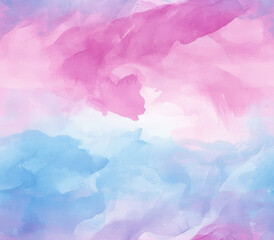 Obraz premium Gentle gradients of blush pink and pale lavender create serene backdrop, Seamless Pattern Style.