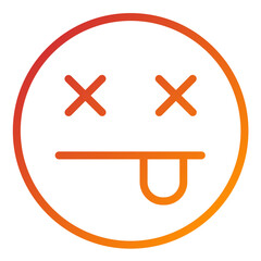 Vector Design Dead Icon Style