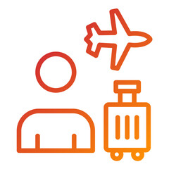 Vector Design Tourist Icon Style