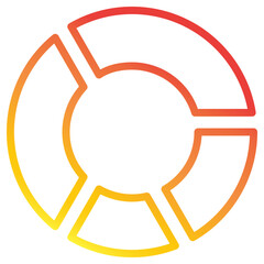 Pie Chart  Icon 