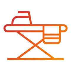 Vector Design Iron Table Icon Style