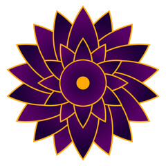 Gradient Islamic Mandala