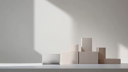 Executive departures in a minimalist office with neutral tones. Featuring leadership transition and career change