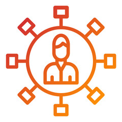 Vector Design Affiliate Marketing Icon Style