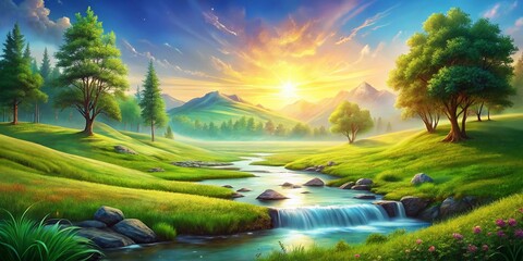 Healing Nature:  Antiseptic Landscape for Wound Care