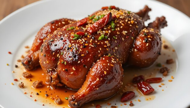 roasted chicken with vegetables