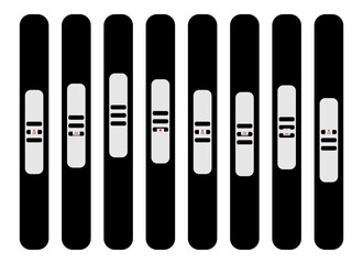 equalizer or DJ console or sound wave stripes without background