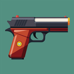 pistol vector