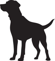 Entlebucher Mountain Silhouette Vector Illustration White Background