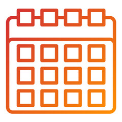 Vector Design Calender Icon Style