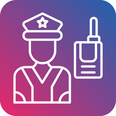 Security Guard icon style