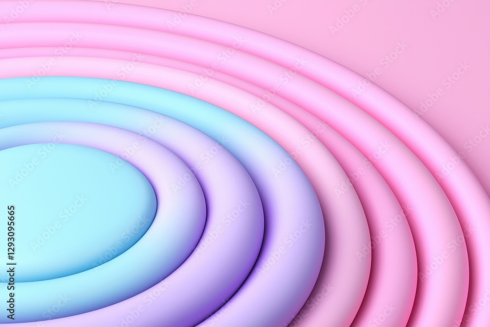 Poster a captivating abstract background featuring soft pastel waves and gentle gradients.
