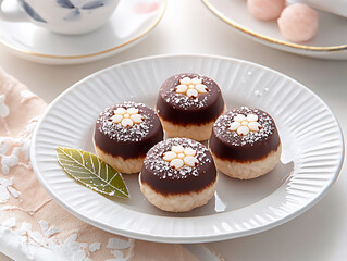  chocolate sakura mochi