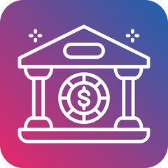 Bank icon style