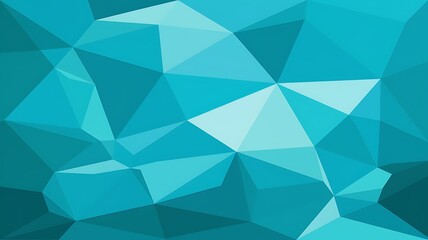 Vector abstract bright blue geometric background, consists of triangles. Polygonal abstract aqua background. Vector illustration