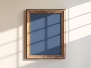 Full frame of blank blue background