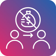 No Corruption icon style