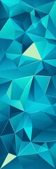 Fototapeta premium Vector abstract bright blue geometric background, consists of triangles. Polygonal abstract aqua background. Vector illustration