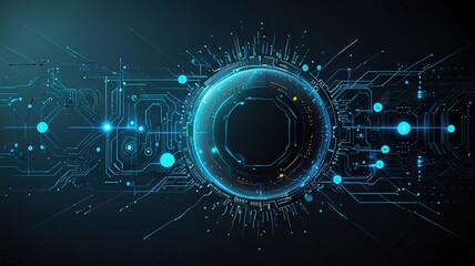 Fototapeta premium Creative inovative technology background